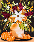 Fall Florals 8" x 10" Paint Kit